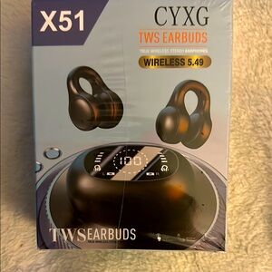 True wireless clip earbuds. Comfort fit.